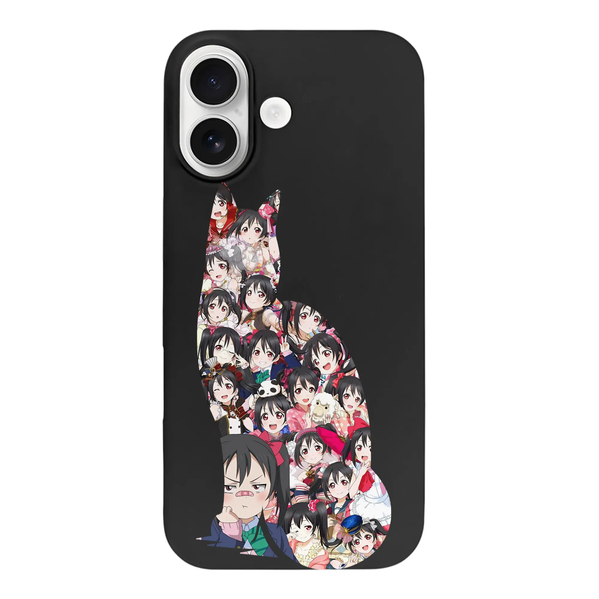 Love Live! グッズ,矢澤にこ - iPhone 17 シリーズ シリコンケース 薄型 耐衝撃 指紋防止 ソフトタッチカバー 精密フィット 傷防止 保護ケース iPhone 17/17 Air/17 Pro/17 Pro Max 対応